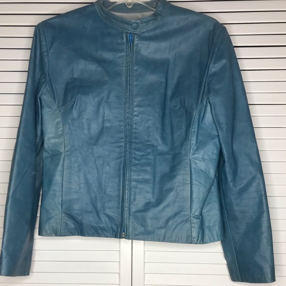 🌺Genuine Leather Jacket🌺 - Picture 1 of 4